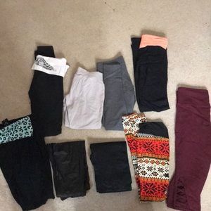 leggings and yoga pants VS yoga pants